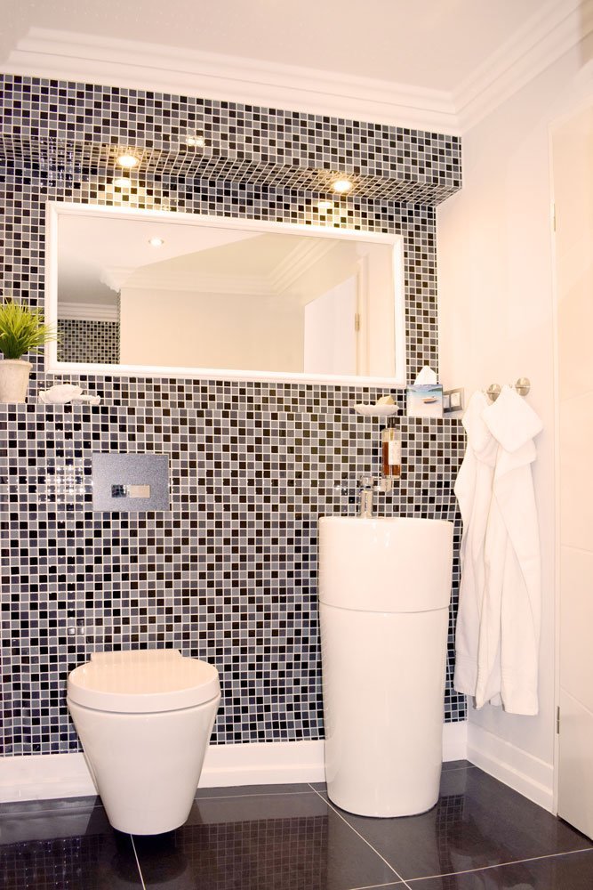 Stilvolles Bad - Nordlicht Suite