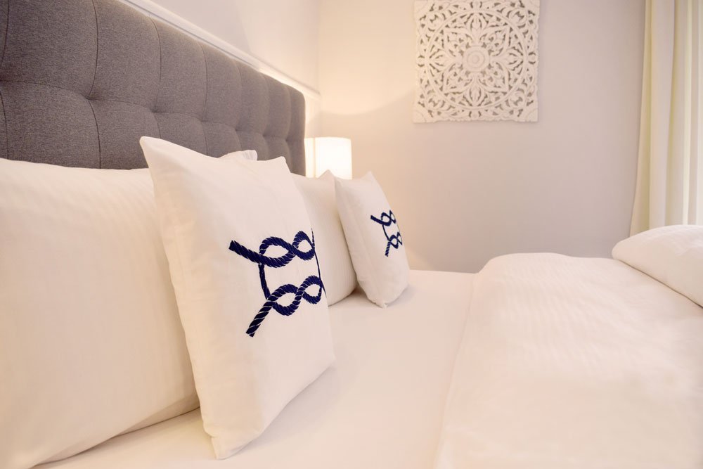 Gemütliches Bett - Nordlicht Suite