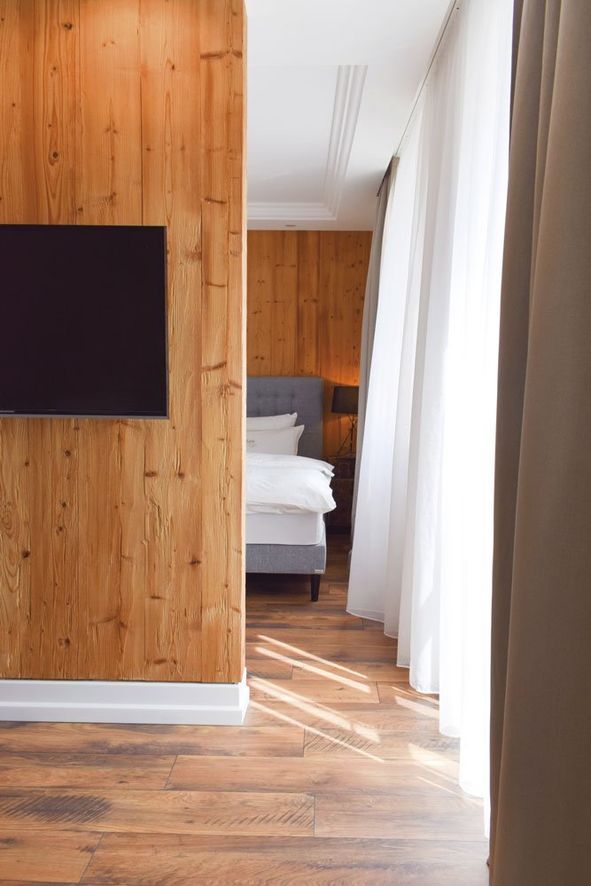 Alpines Schlafzimmer - Chalet Suite